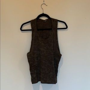 Lululemon camo racerback (size 8)